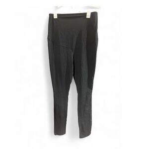 Isabel Maternity Black High-Waisted Leggings